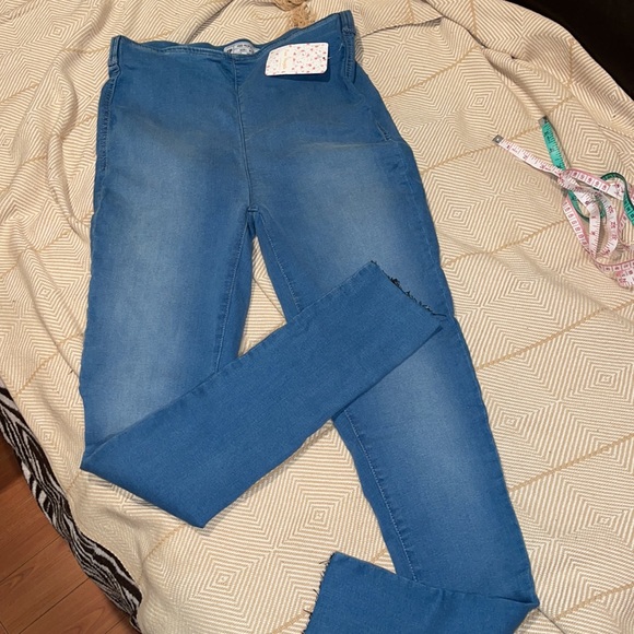Free People Easy Goes It Chambray Leggings - Picture 3 of 12